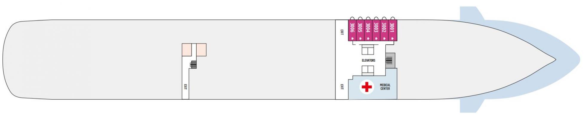 Cubierta 3 Celestyal Discovery